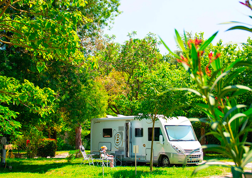 emplacement nu flower campings